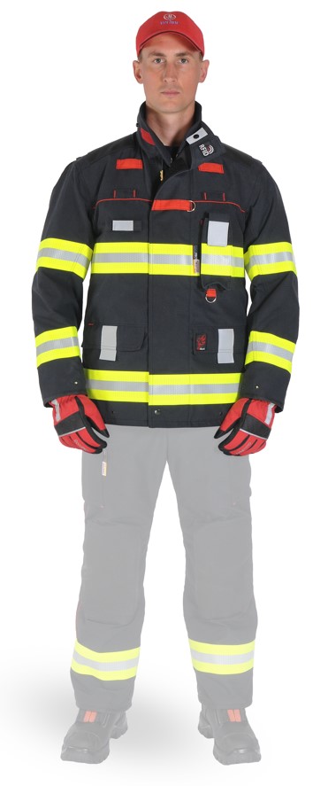 GoodPRO FR3 FireShark Plus - zásahový kabát, nápis HASIČI